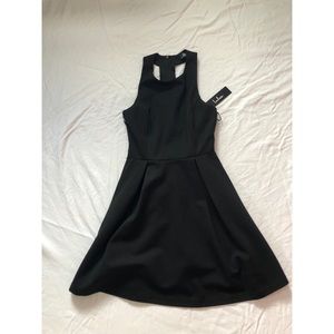 Lulus Black Skater Dress